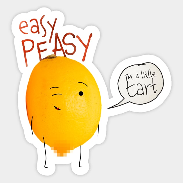 Easy Peasy Sticker by Surplusweird